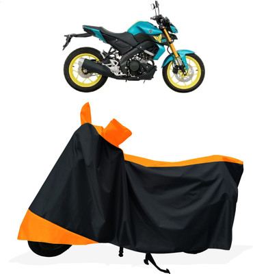 Tricway Two Wheeler Cover for Yamaha(MT 15 New, Orange)