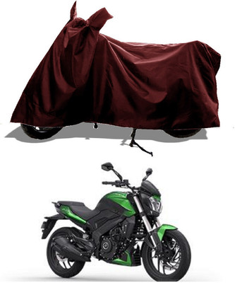 GROFATIK Two Wheeler Cover for Bajaj(Dominar 400, Maroon)