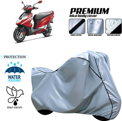 GOSHIV-car and bike accessories Waterproof Two Wheeler Cover for Hero(Dare, Silver)