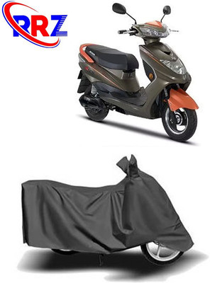 RRZ Waterproof Two Wheeler Cover for Okinawa(Ridge Plus, Grey)