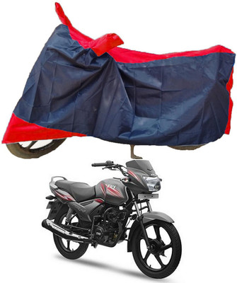 Mdstar Waterproof Two Wheeler Cover for TVS(Star City Plus, Red, Blue)