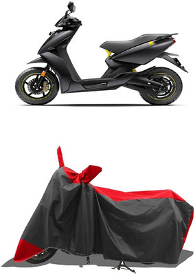 SUGASHRI Waterproof Two Wheeler Cover for Ather(450 X, Red, Black)