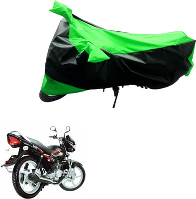 Mdstar Waterproof Two Wheeler Cover for Suzuki(Zeus, Black, Green)