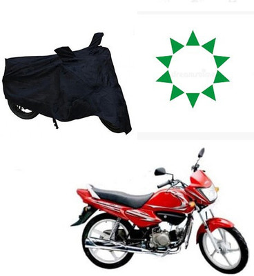 DeepShakshi AUTOMOTIVE Waterproof Two Wheeler Cover for Hero(Splendor NXG, Black)