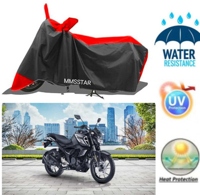 Mdstar Waterproof Two Wheeler Cover for MV Agusta(FZS-FI V3 BS6 BS6, Black)