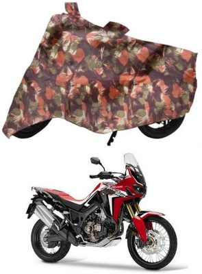 AUTOGARH Two Wheeler Cover for Honda(CRF1000L Africa Twin, Multicolor)