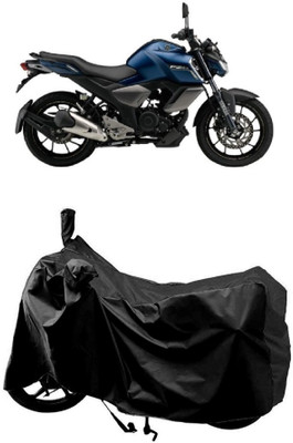 MMSSTAR Waterproof Two Wheeler Cover for Yamaha(FZ-S Fi Version 3.0, Black)