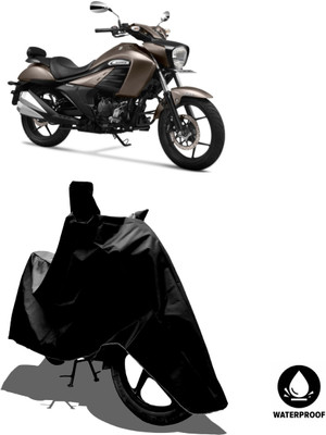 Amexride Waterproof Two Wheeler Cover for Suzuki(Intruder 250 BS6, Black)