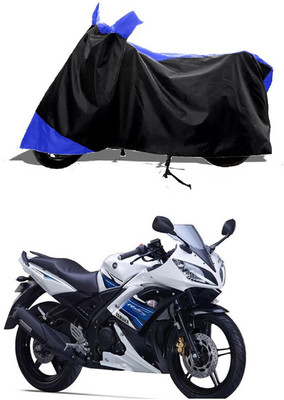 GROFATIK Two Wheeler Cover for Yamaha(YZF-R15 V2, Blue)