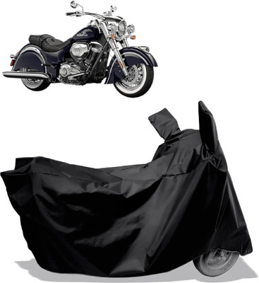 Amexride Two Wheeler Cover for Indian(Chief, Black)