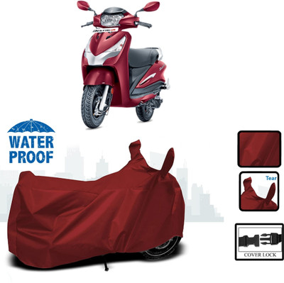 WMIZEXA Waterproof Two Wheeler Cover for Hero(Maroon)
