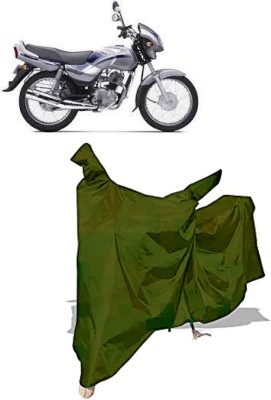 Amexride Two Wheeler Cover for TVS(Victor Edge, Maroon)