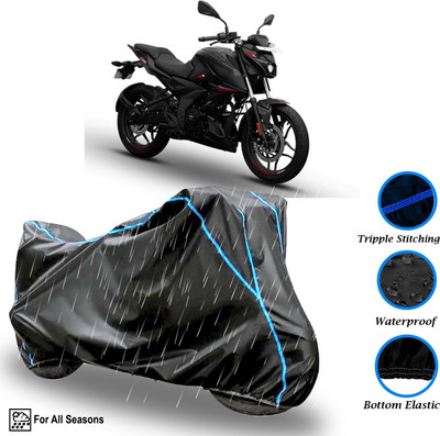 Y3H Waterproof Two Wheeler Cover for Bajaj(Pulsar N160, Grey)