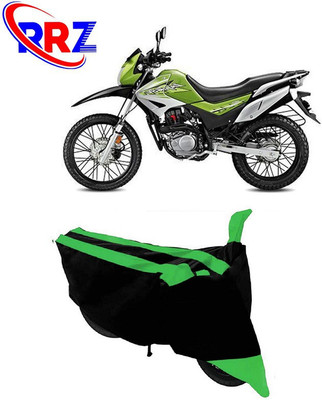 RRZ Waterproof Two Wheeler Cover for Hero(Impulse, Black, Green)