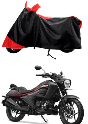 GROFATIK Two Wheeler Cover for Suzuki(Intruder 250 BS6, Red)