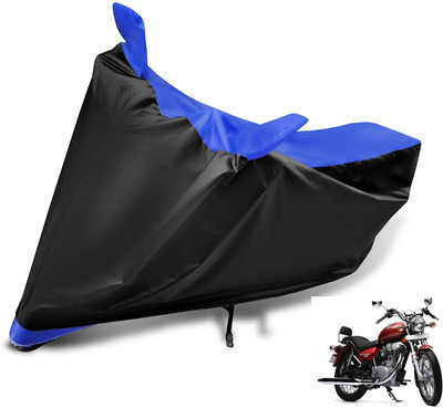 Euro Care Waterproof Two Wheeler Cover for Royal Enfield(Thunderbird 500, Blue)