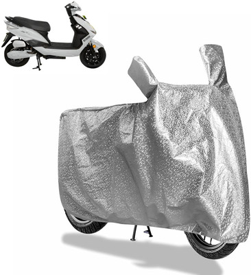 aksmit Waterproof Two Wheeler Cover for Universal For Bike(Silver)
