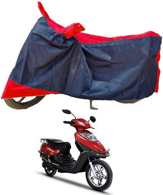 Mdstar Waterproof Two Wheeler Cover for Hero(Electric Flash, Red, Blue)
