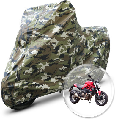 Neodrift Two Wheeler Cover for Ducati(Monster 821, Green)