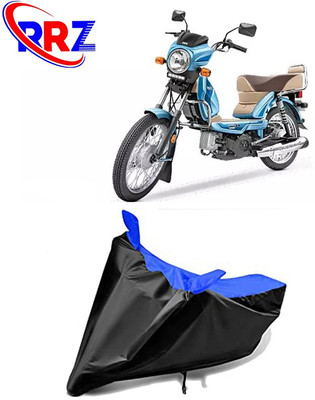 RRZ Waterproof Two Wheeler Cover for TVS(XL 1200, Black, Blue)