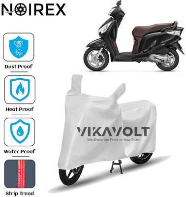 NOIREX Waterproof Two Wheeler Cover for Honda(Aviator, Silver)