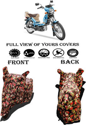 Amexride Two Wheeler Cover for TVS(XL 100 Comfort BS6, Multicolor)