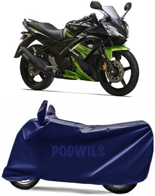 PODWILS Two Wheeler Cover for Yamaha(YZF R15 S, Blue)