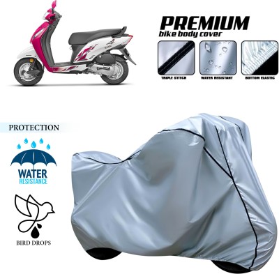 CODOKI Waterproof Two Wheeler Cover for Honda(Activa i, Silver)