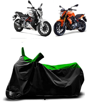 VESMEI Two Wheeler Cover for Benelli(TNT 300, Green)