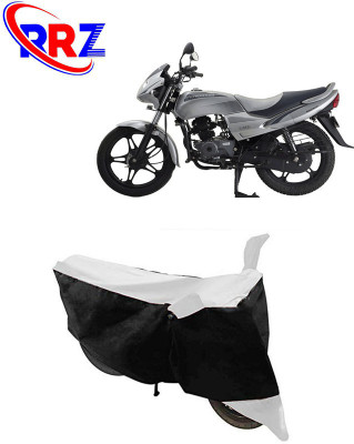RRZ Waterproof Two Wheeler Cover for LML(Freedom Prima, Black, White)