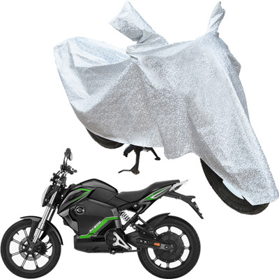 RiderShine Waterproof Two Wheeler Cover for Revolt(RV 300, Silver)