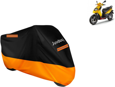 Juvdoxj Waterproof Two Wheeler Cover for Aprilia(SXL 125 BS6, Orange)