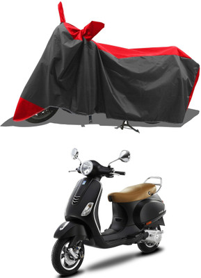 Romeiz Two Wheeler Cover for Vespa(Vespa VXL 150, Red)