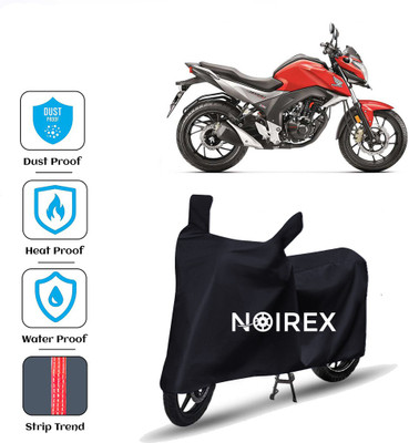 NOIREX Two Wheeler Cover for Honda(CB Hornet 160R, Black)