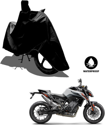 Amexride Waterproof Two Wheeler Cover for KTM(790 Duke, Black)