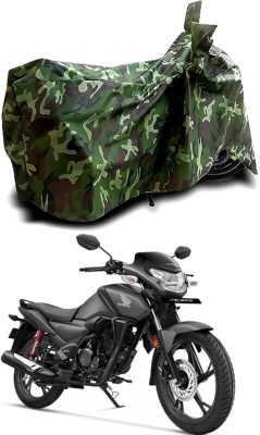 RONISH Waterproof Two Wheeler Cover for Honda(SP 125, Green)