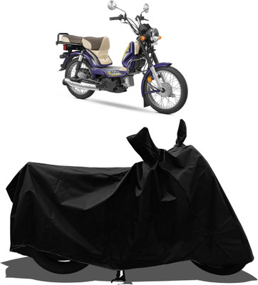 Tricway Waterproof Two Wheeler Cover for TVS(Heavy Duty, Black)