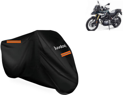 Juvdoxj Waterproof Two Wheeler Cover for BMW(F 750 GS, Black)