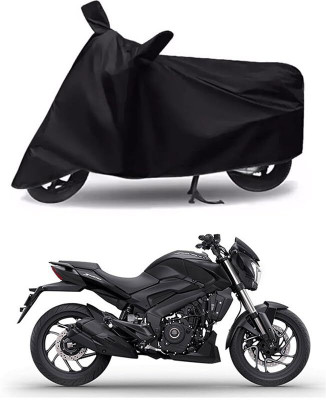 AASHTIK MART Two Wheeler Cover for Bajaj(Dominar 400 BS6, Black)