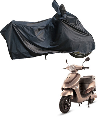 Motodreka Waterproof Two Wheeler Cover for Hero(Electric Photon BS6, Black)