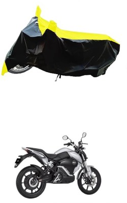 VESMEI Two Wheeler Cover for Revolt(RV Cafe Racer BS6, Yellow)