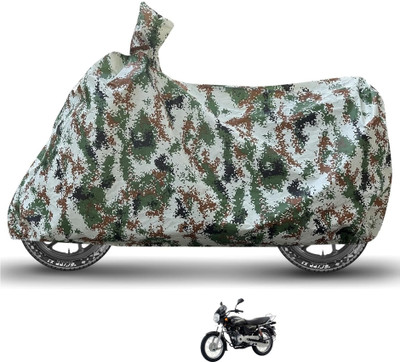 Caronix Waterproof Two Wheeler Cover for Bajaj(Boxer, Green)
