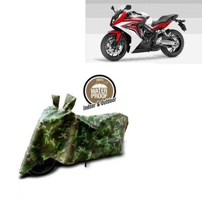 THE REAL ARV Waterproof Two Wheeler Cover for Honda(CBR 650F, Multicolor)