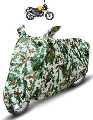 MOCKHE Waterproof Two Wheeler Cover for TVS(Raider, Green)