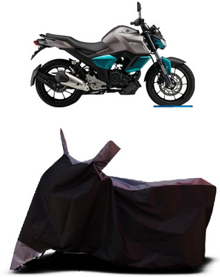 THE REAL ARV Waterproof Two Wheeler Cover for Yamaha(FZS 25, Grey)