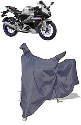Amexride Two Wheeler Cover for Yamaha(YZF R15, Grey)