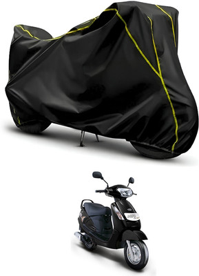 CODOKI Waterproof Two Wheeler Cover for Mahindra(Duro DZ, Black, Black)