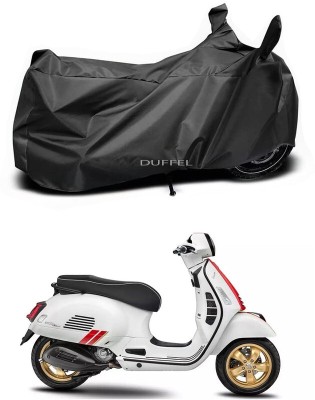 Duffel Two Wheeler Cover for Vespa(Vespa VXL, Black)