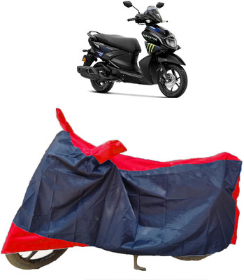 AutoKick Two Wheeler Cover for Yamaha(Ray-ZR 125FI, Blue, Red)