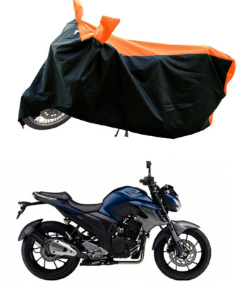 DeepShakshi AUTOMOTIVE Waterproof Two Wheeler Cover for Yamaha(FZ 25, Orange)